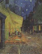 Vincent Van Gogh The Cafe Terrace on the Place du Forum,Arles,at Night (nn04) France oil painting artist
